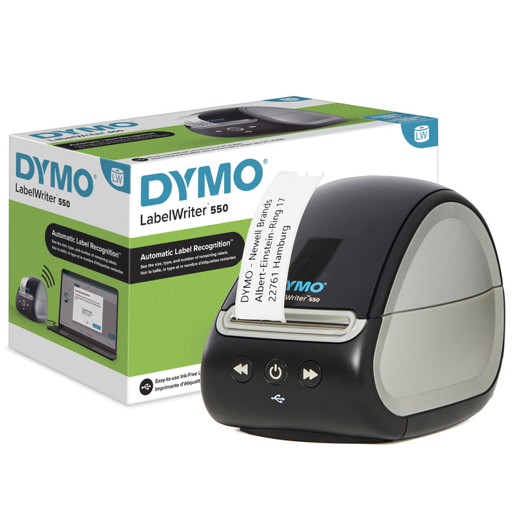 Dymo LabelWriter 550 Thermal Transfer USB 2.0 Label Printer 2112722