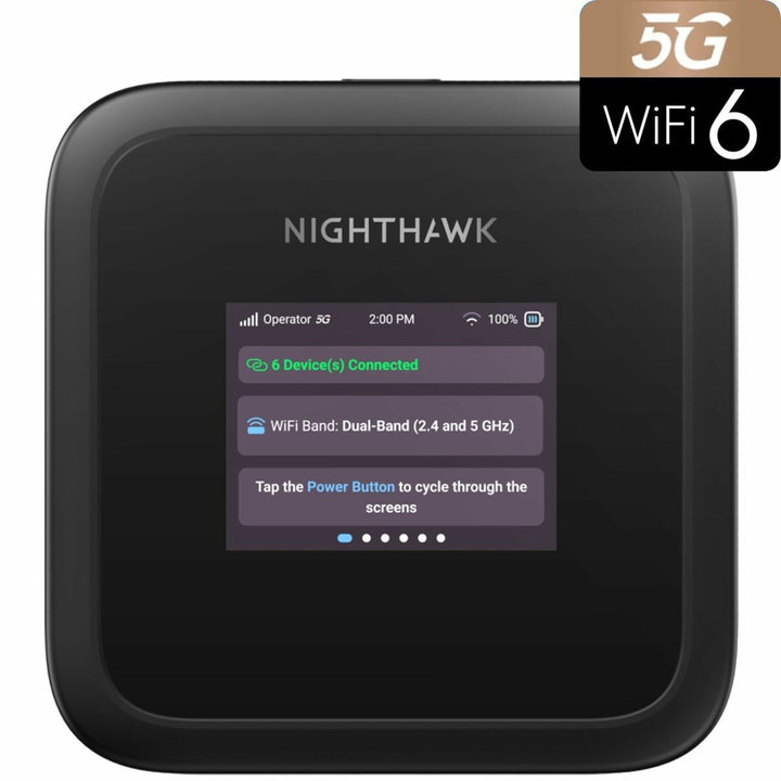 Netgear Nighthawk M3 5g mobile Hotspot Wi-Fi Router MH3150-100EUS