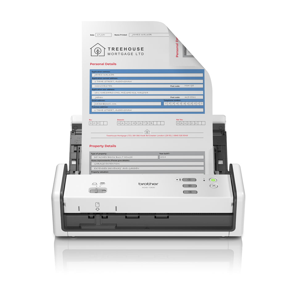 Brother Ads-1300 USB 2.0 USB-C Document Scanner ADS1300UN1 - Icecat f920de98a8f0