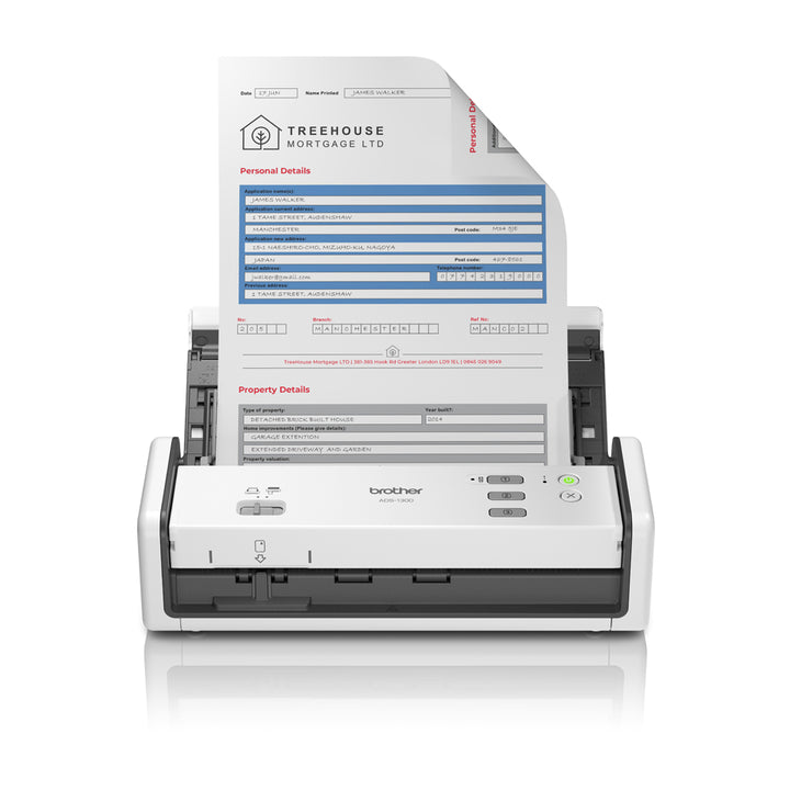 Brother Ads-1300 USB 2.0 USB-C Document Scanner ADS1300UN1