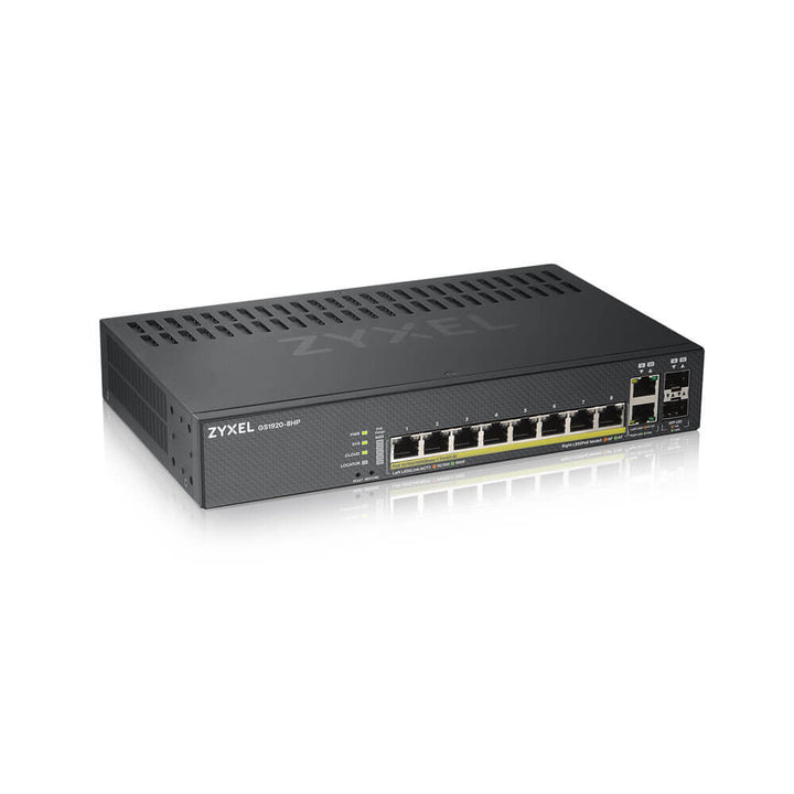 Zyxel GS1920-8HPv2 Smart Managed 8 + PoE Switch GS1920-8HPV2-EU0101F