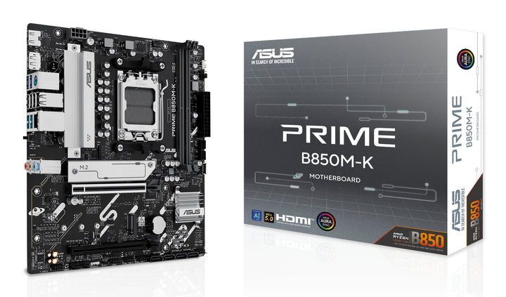 ASUS PRIME B850M-K ATX SATA DDR5 USB 3.2 Motherboard 90MB1LV0-M0EAY0