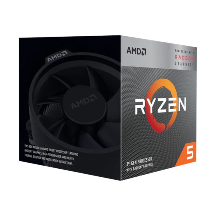 AMD Ryzen 5 3400G AM4 3.7GHz CPU YD3400C5FHSBX