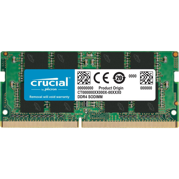 Crucial 16GB SO-DIMM DDR4 3200MHz Memory CT16G4SFRA32AT