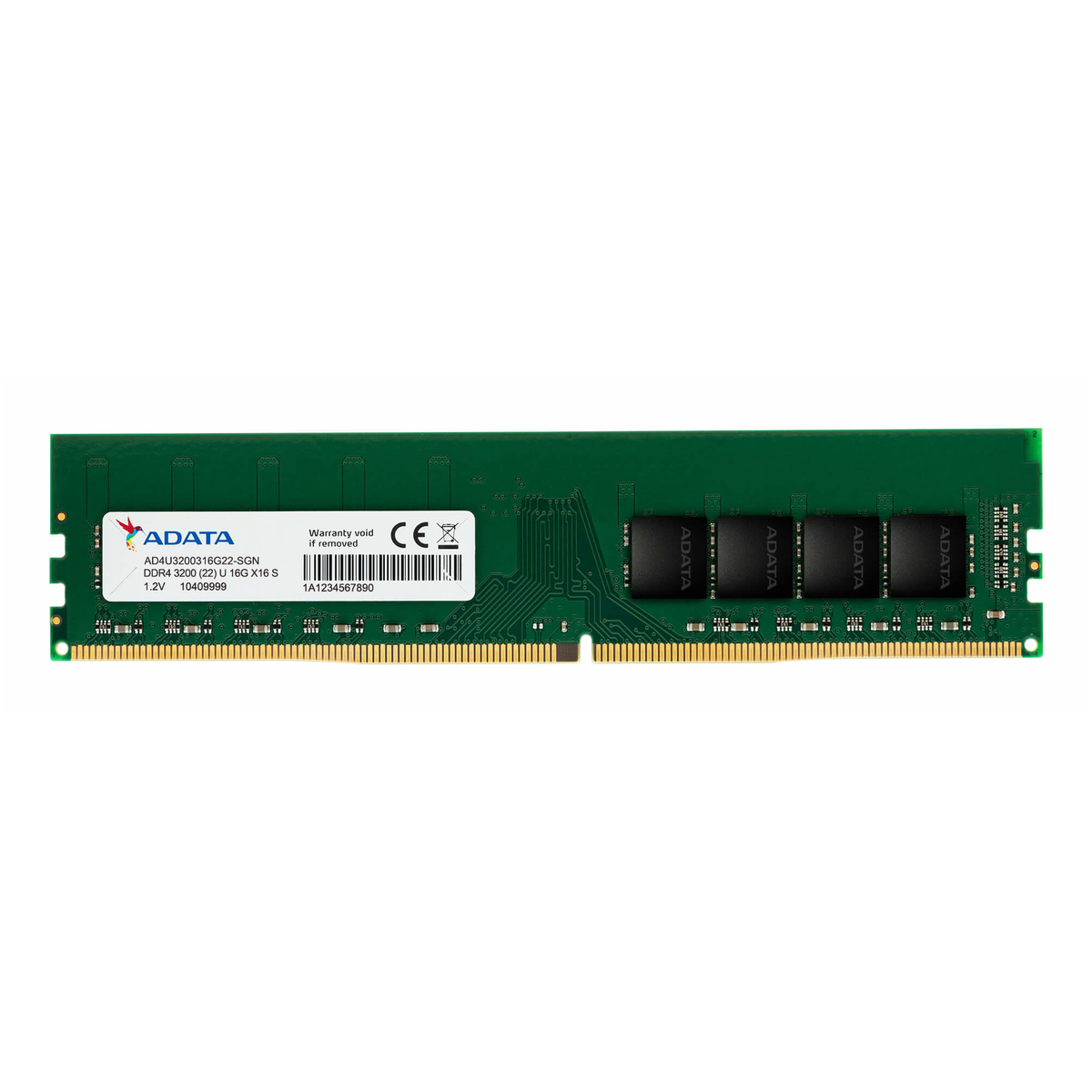 ADATA Premier Series 16GB DIMM DDR4 UDIMM Memory AD4U320016G22-SGN - ITscopeDatasheet 2900285b3ea3