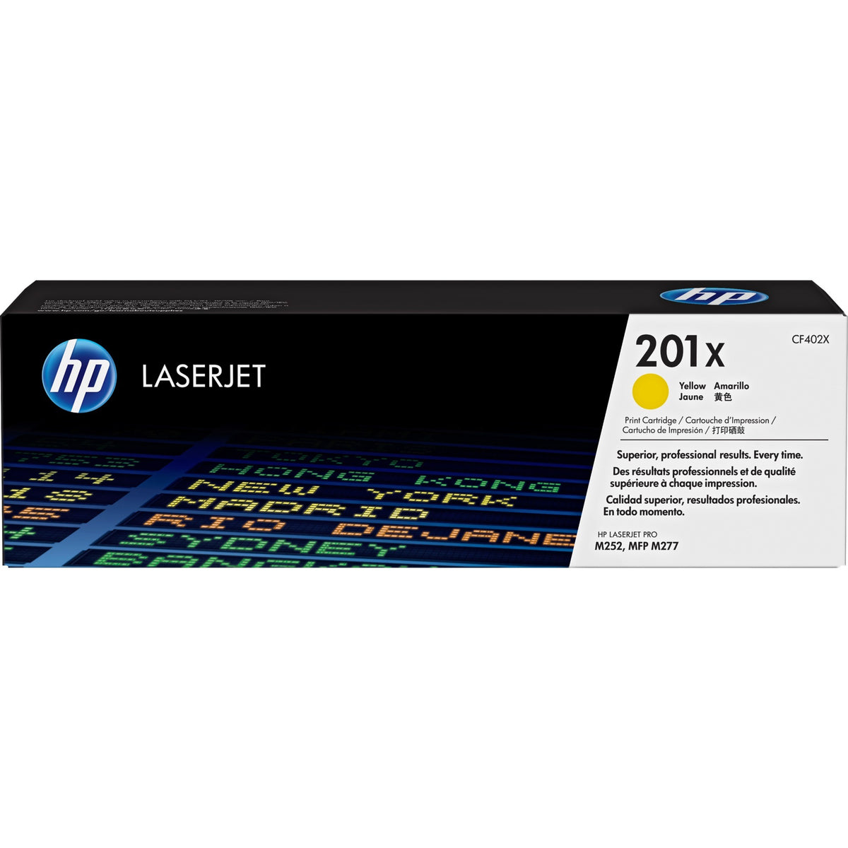 HP 201X High Yield Yellow Toner Cartridge CF402X - OwnerApprovedWeb 2b629ef31f32