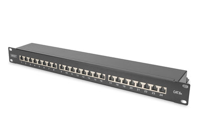 DIGITUS CAT 6A class EA shielded Patch Panel DN-91624S-EA-B - ITscopeFeed 2d1bb1b8a181