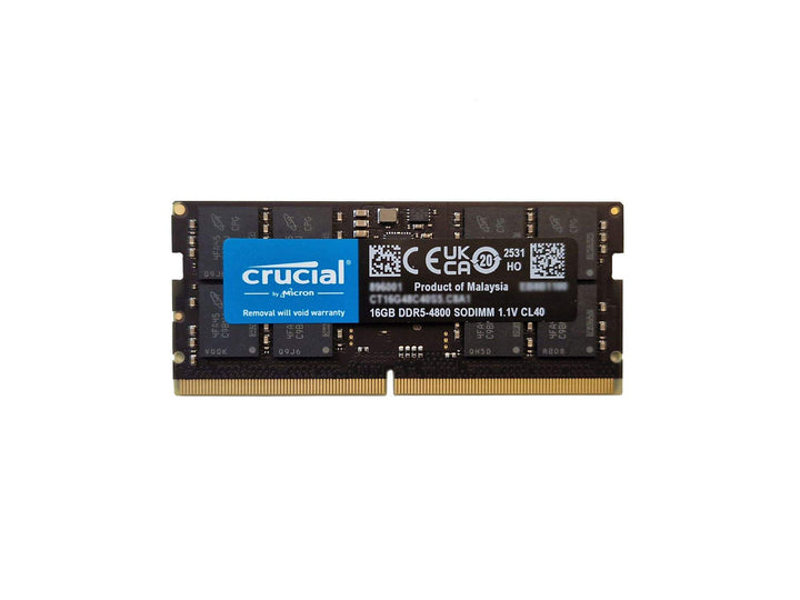 Crucial 16GB SO-DIMM DDR5 DDR4 4800MHz Memory CT16G48C40S5