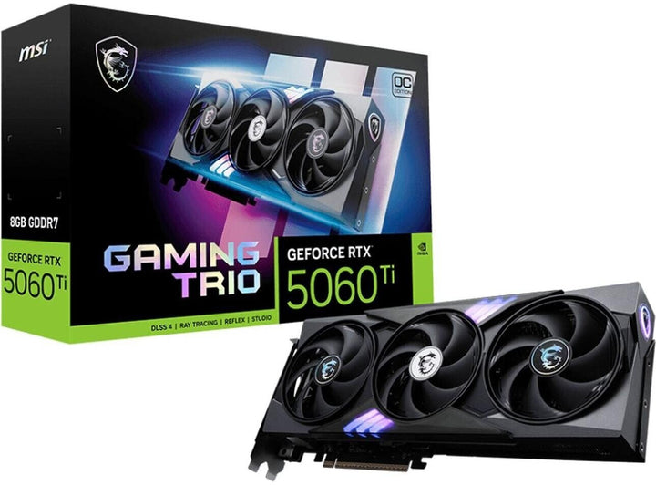 MSI RTX 5060 Ti 8g Gaming Trio Oc 8GB Graphics Card 912-V536-004