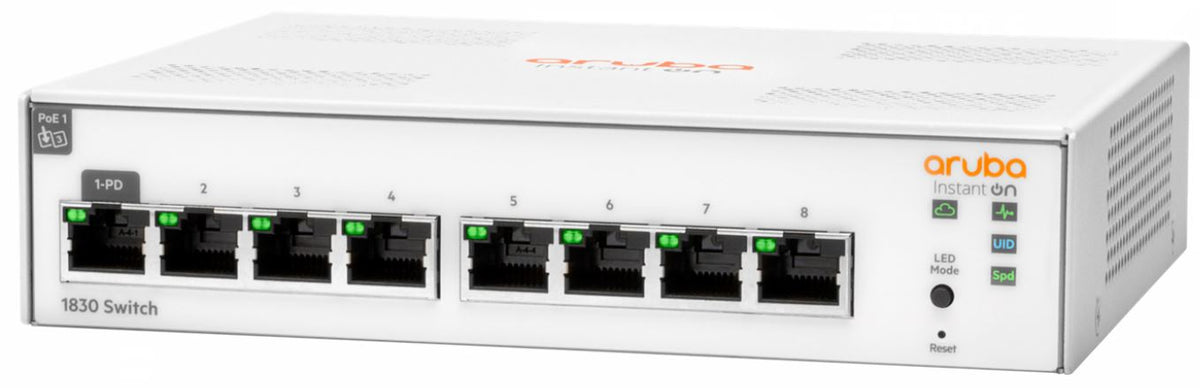 HPE Instant On 1830 8g Ethernet Switch JL810A#ABB - OwnerApprovedWeb 3248f619803a