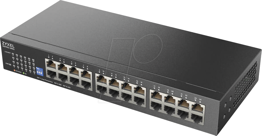 Zyxel GS1100-24 Unmanaged Ethernet Switch GS1100-24ES-EU0101F - OwnerApprovedWeb 3387ead17ba8