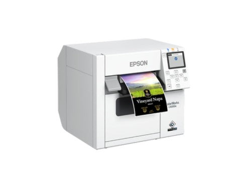 Epson ColorWorks C 4000 e bk Inkjet Label Printer C31CK03102BK - ITscopeFeed 3728c784a8e3