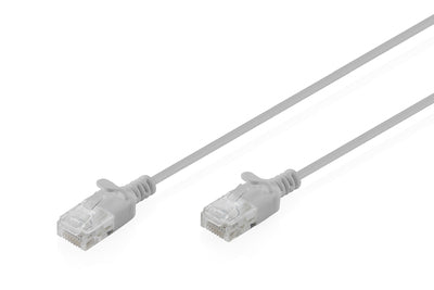 DIGITUS CAT 6 U-UTP Slim patch 2 m gray Cable DK-1618-020S - ITscopeFeed 468ea073e206
