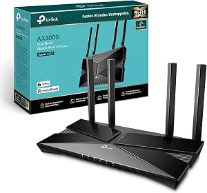 TP-Link Archer AX3000 Dual Band Wi-Fi 6 Ethernet Router AX53