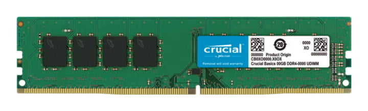 Crucial hukommelsesmodul 3200MT/s 8GB DIMM DDR4 Memory CB8GU3200