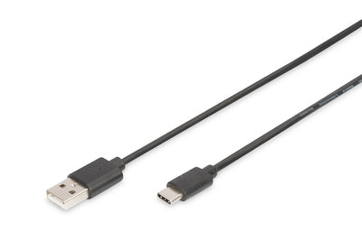 DIGITUS connection USB-C USB-A Cable AK-300154-010-S - ITscopeFeed 5b48a85387a7