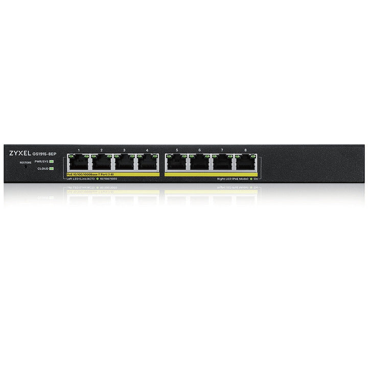Zyxel GS1915-8EP Smart NebulaFlex Ethernet Switch GS1915-8EP-EU0101F