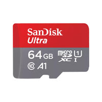 SanDisk Ultra microSDXC 64GB microSD Memory Card SDSQUAB-064G-GN6MA