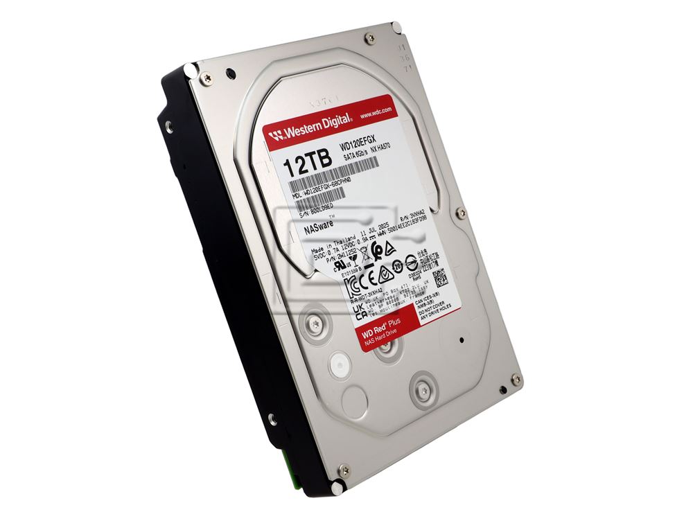 WD Red Plus 12TB 3.5" SATA HDD WD120EFGX - OwnerApprovedWeb 7fa2ad2c08b3