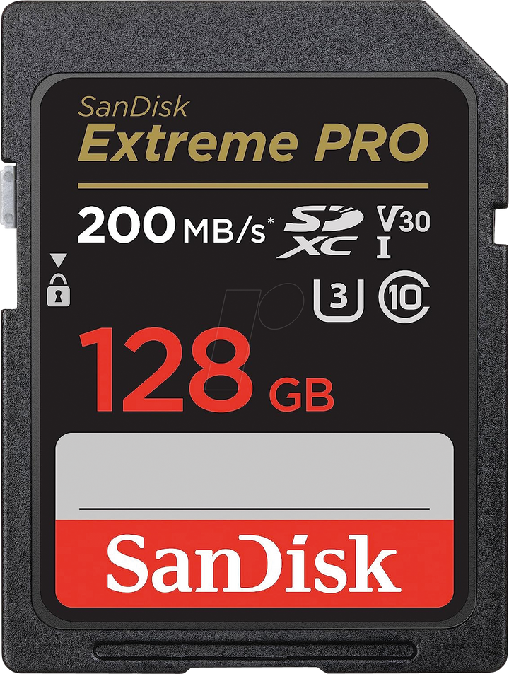SanDisk Extreme Pro sdxc s 128GB Memory Card SDSDXXD-128G-GN4IN