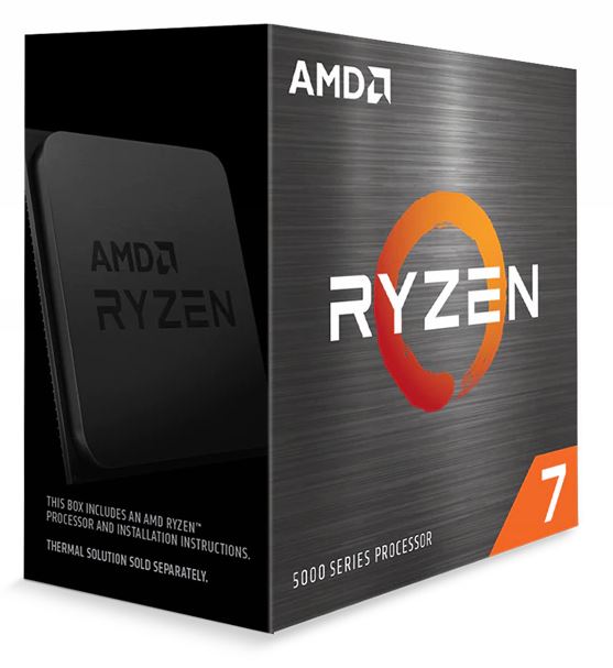 AMD Ryzen 7 5800X AM4 4.7GHz CPU 100-100000063WOF
