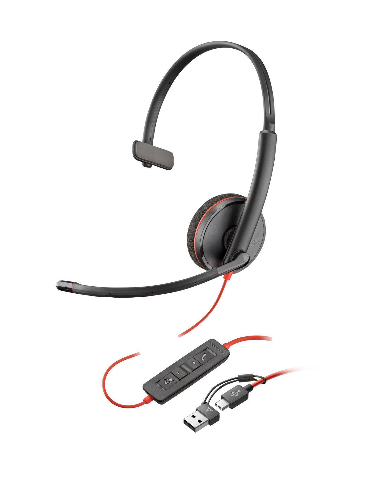 Poly Blackwire 3210 Monaural USB-C Headset 8X214AA - OwnerApprovedWeb 8efa20d507c4