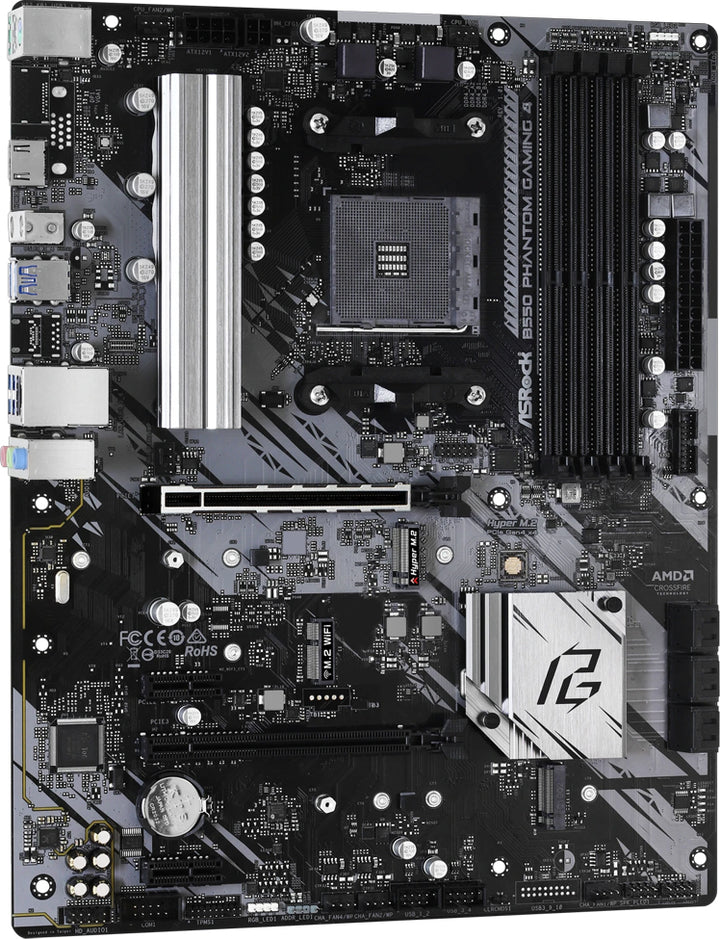 ASRock AM4 B550 Phantom Gaming 4 ATX SATA Motherboard 90-MXBCY0-A0UAYZ