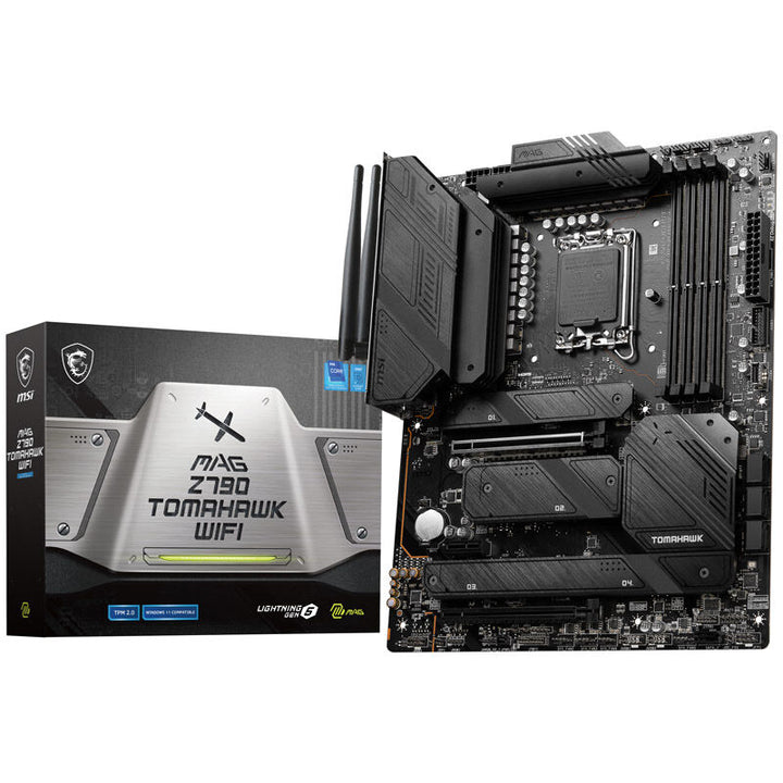 MSI 1700 Z790 Mag Tomahawk ATX SATA Wi-Fi DDR5 Motherboard 7D91-009R