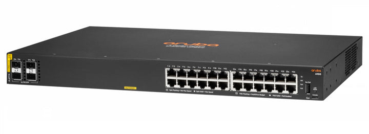 HPE 6100 24g Class4 4SFP+ PoE Ethernet USB-C Switch JL677A#ABB