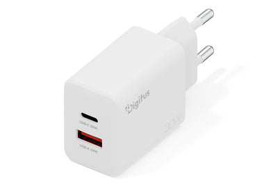 DIGITUS 30W USB GaN USB-C USB-A Charger DA-10301