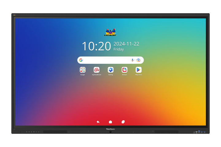 ViewSonic 75 ViewBoard 4K USB-C Digital Signage Display IFP7541-1-1C