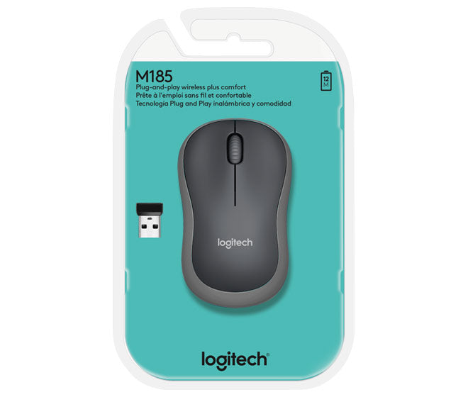 Logitech WIRELESS M185 USB 2.0 Mouse 910-002238 - OwnerApprovedWeb b266b4440d94