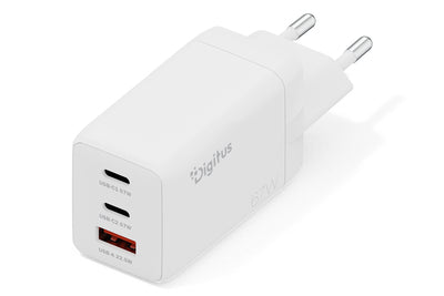 DIGITUS 67W USB GaN USB-C USB-A Charger DA-10303