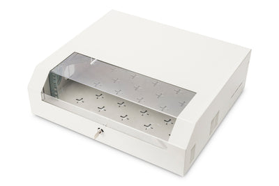 DIGITUS Wall-mounted enclosure Wall mount rack DN-19 04U-PB - ITscopeFeed b952b635fe0e