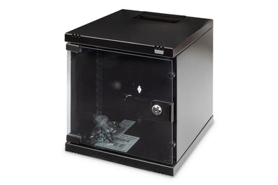 DIGITUS Wall-mounted housing 254mm 10" Wall mount rack DN-10-06U-B - ITscopeFeed ba02210bf845