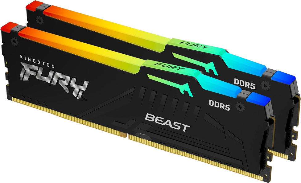 Kingston Fury Beast Rgb Kit 64GB DIMM DDR5 Memory KF560C30BBEAK2-64 - OwnerApprovedWeb c05334559f08