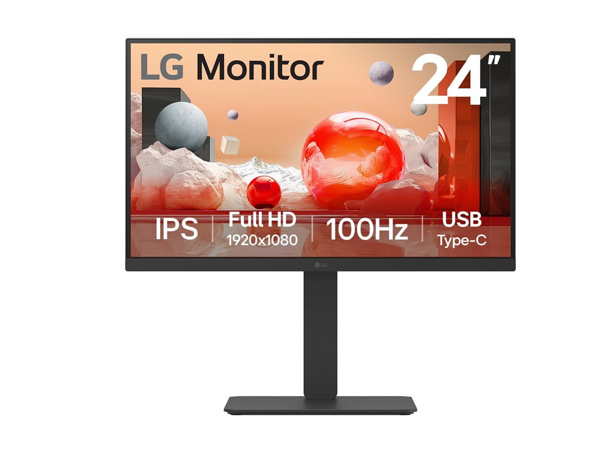LG Full HD with USB Type-C IPS USB-C 24" Monitor 24BA750-T.AEU - OwnerApprovedWeb c2885871dcbc