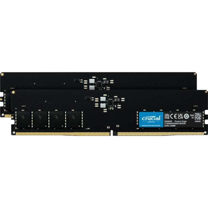 Crucial 64GB DIMM DDR5 UDIMM non-ECC 2800MHz Memory CT2K32G56C46U5
