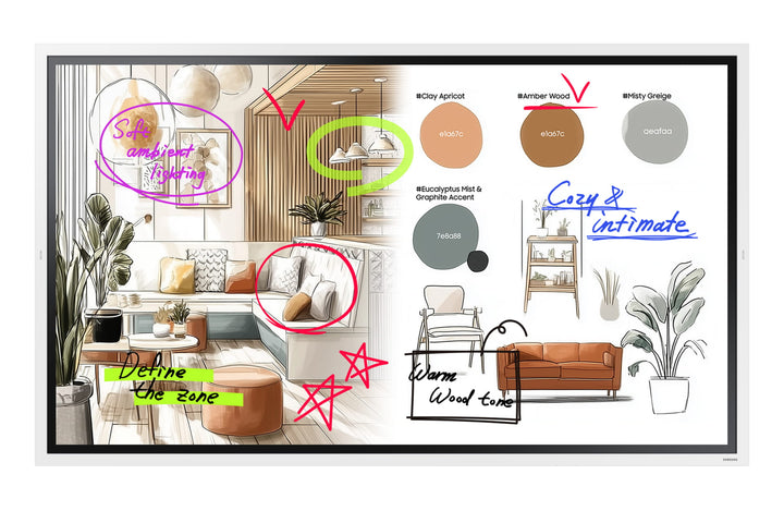 Samsung Flip 5 WM65F Digital Signage Display LH65WMFWBGCXEN