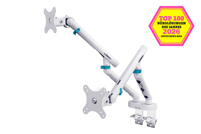 DIGITUS Dual design monitor mount 2× 2x Flatscreen Accessory DA-90472