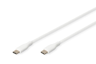 DIGITUS silicone connection 1m USB-C Cable AK-300341-010-W
