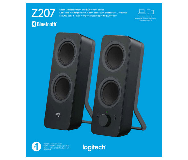 Logitech Z207 2.0. Bluetooth Speaker 980-001295