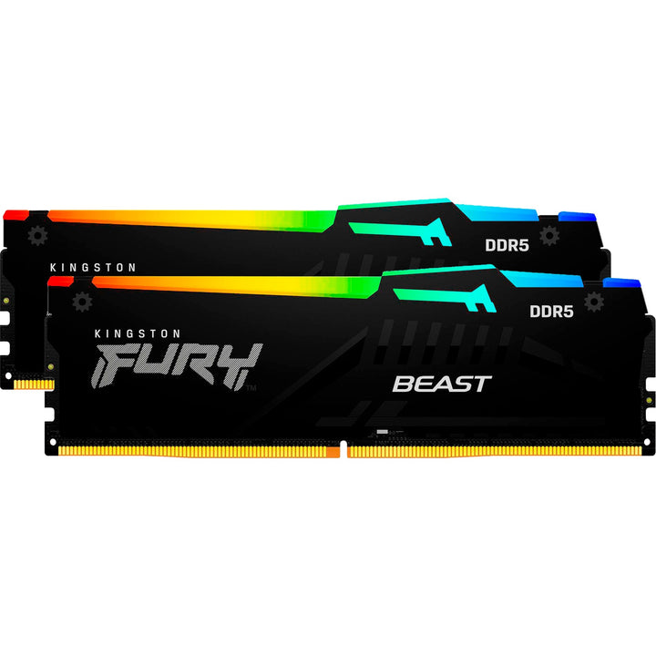 Kingston Fury Beast Rgb 64GB DIMM DDR5 ECC Memory KF564C32BBEAK2-64