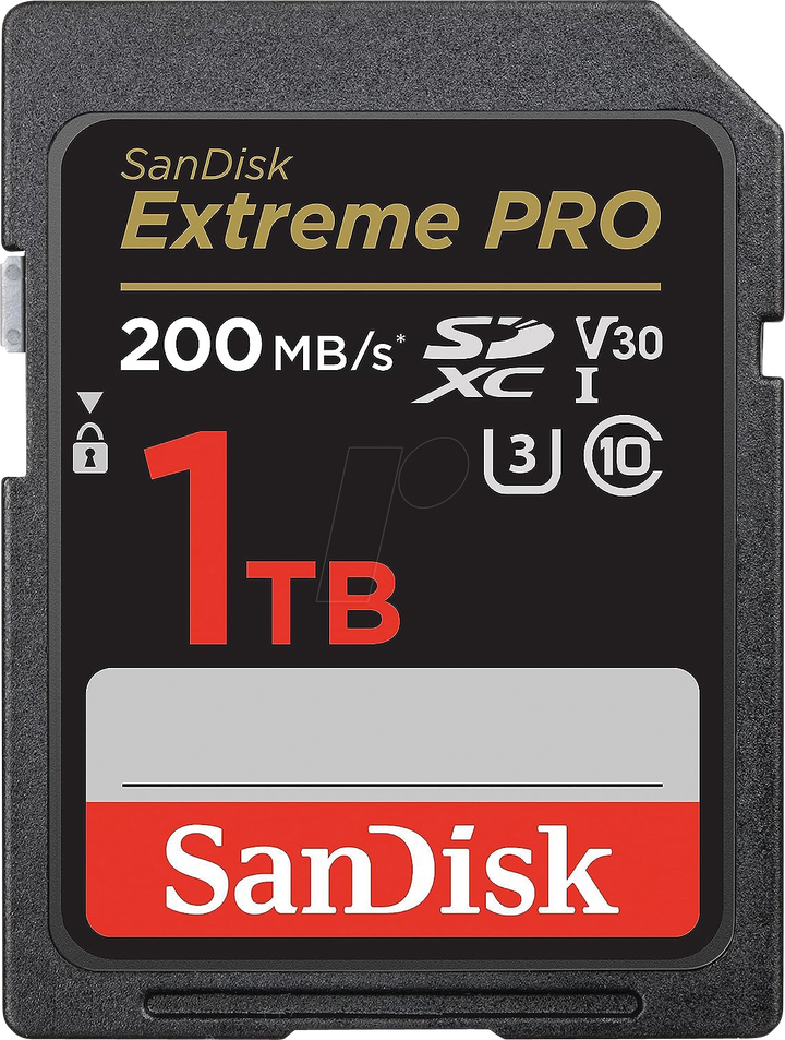 SanDisk SD Extreme Pro Uhs-I Card 1TB Memory Card SDSDXXD-1T00-GN4IN