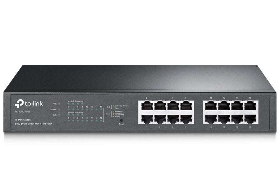 TP-Link Easy Smart PoE Ethernet USB 3.0 Switch TL-SG1016PE - OwnerApprovedWeb e3d5c56e5001