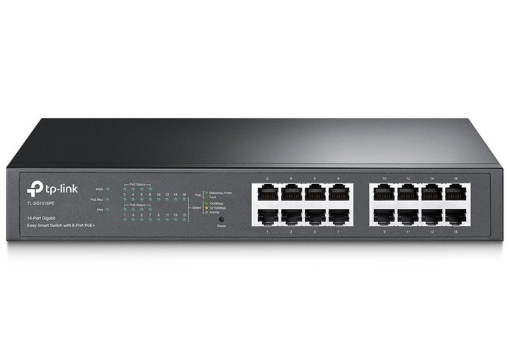 TP-Link Easy Smart PoE Ethernet USB 3.0 Switch TL-SG1016PE