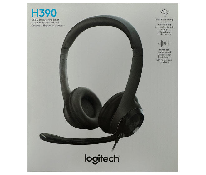 Logitech USB H390 USB 2.0 Headset 981-000406 - OwnerApprovedWeb e580dc162075
