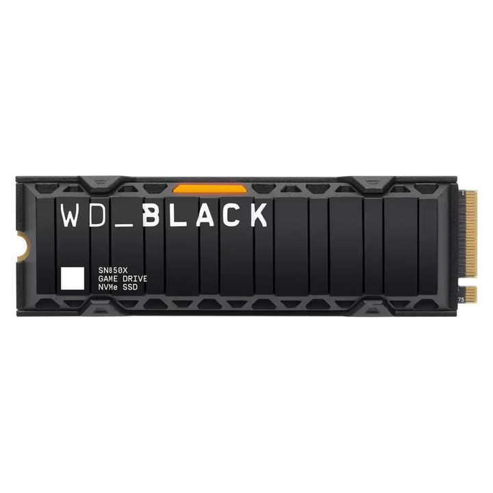 WD_BLACK M.2 2280 SN850X Heatsink 2TB NVMe SSD WDS200T2XHE-00BCA0