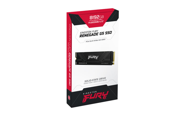 Kingston FURY Renegade 8TB PCIe 5.0 NVMe SSD SFYR2D/8T1