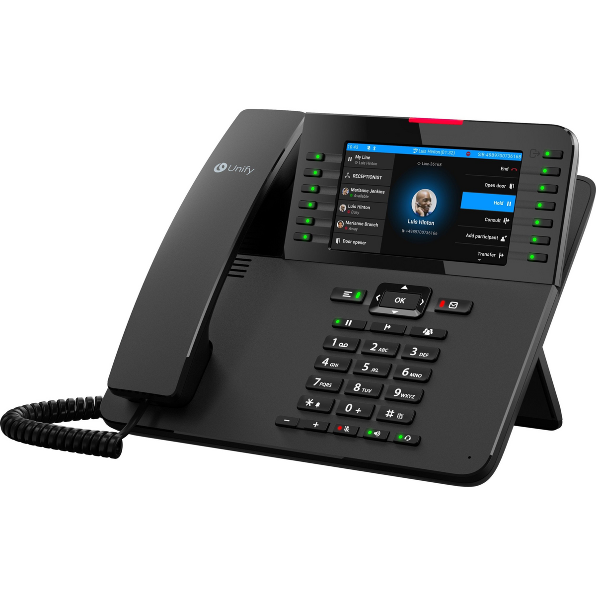 Unify OpenScape Desk CP710 Ethernet VoIP Phone L30250-F600-C583 - OwnerApprovedWeb fdeb2ce6909b